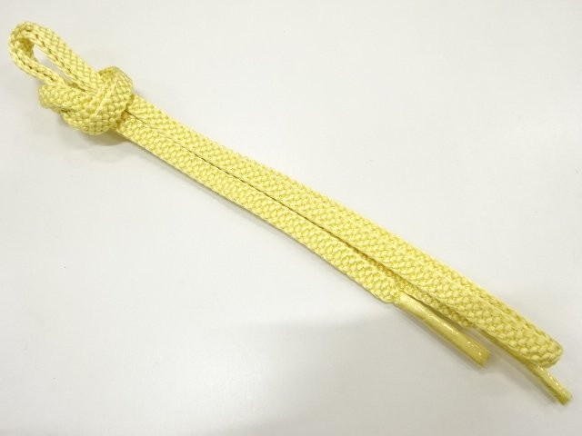 JAPANESE KIMONO / UNUSED HAND-TIED OBIJIME
